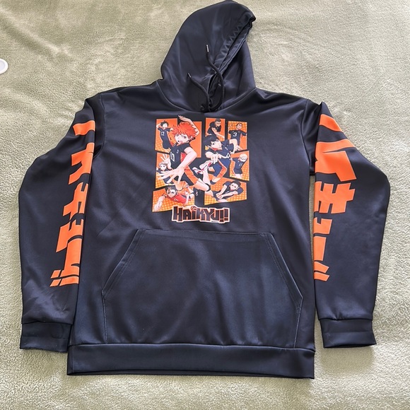 Men’s anime, Haikyu!! Hoodie - Picture 1 of 6